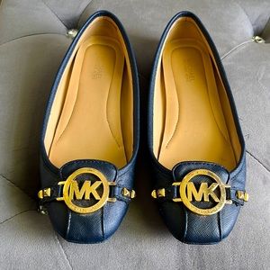 Navy Ballet Shoes